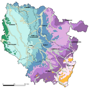 example of a geological map